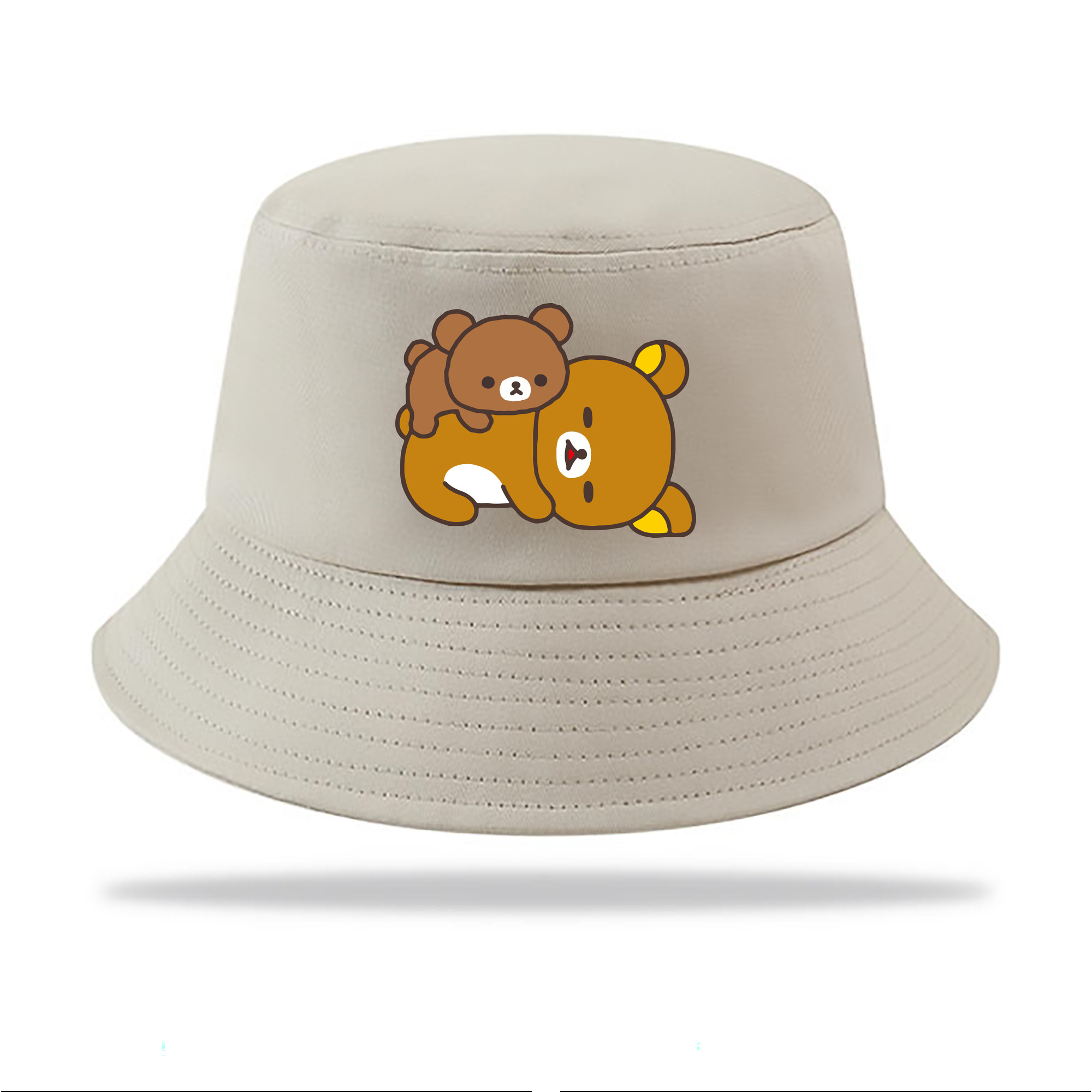 （画像用） リラックマ リラックマ キイロイトリ Rilakkuma Korilakkuma Kiiroitori アウトドア日除けバケットハット